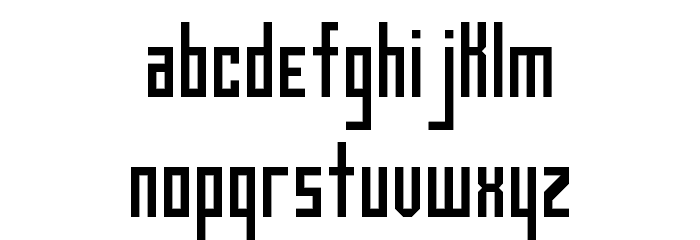 Limousine Regular Font LOWERCASE