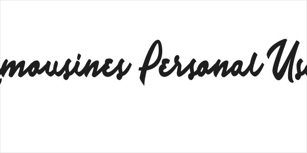 Limousines Personal Use  Logo