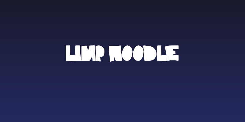 Limp Noodle Social Header