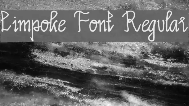 Limpoke Font Regular Example 3