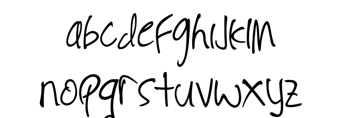 Limpung Font LOWERCASE