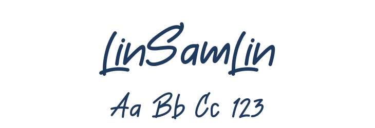 LinSamLin Font Preview