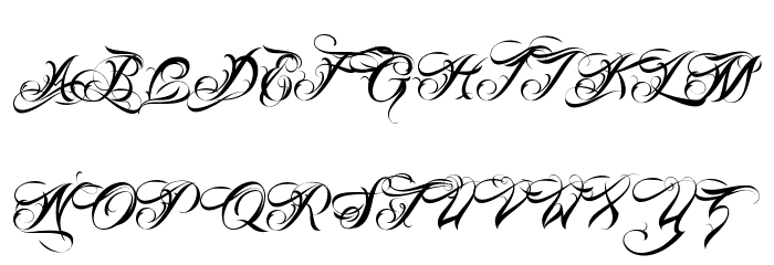 Lina Script Alt Demo 字体 大写