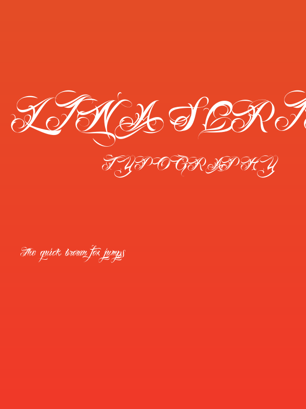 Lina Script Alt Demo Poster