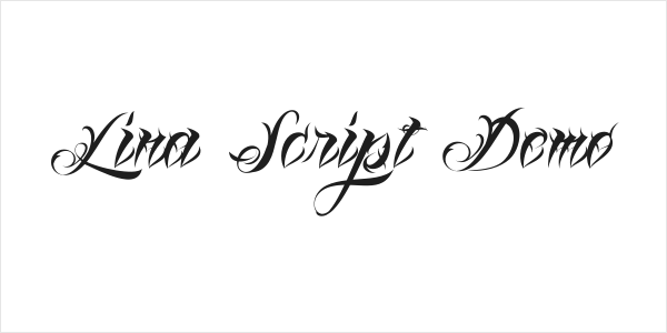 Lina Script Demo Logo