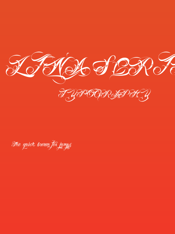 Lina Script Dot Alt Demo Poster