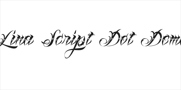 Lina Script Dot Demo Logo
