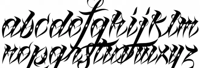 Lina Script Dot Demo Font LOWERCASE