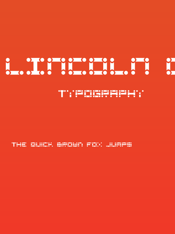 Lincoln Chain Poster