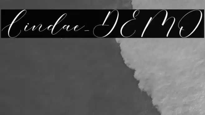 Lindae_DEMO Font examples