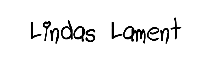 Lindas Lament Font