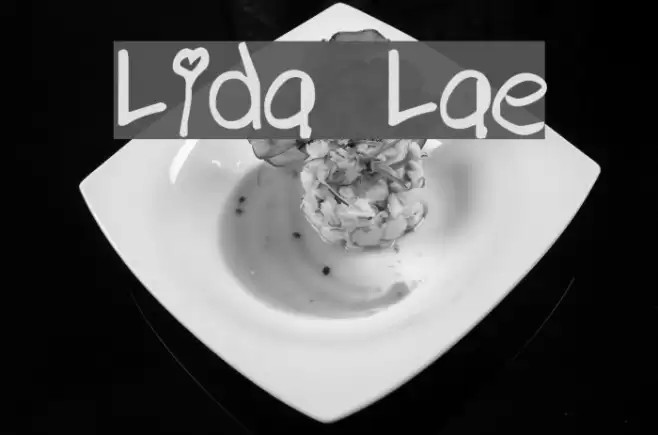 Lindas Lament Font examples