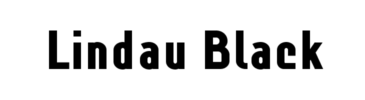 Lindau Black Font