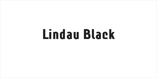Lindau Black Logo