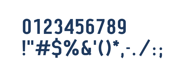 Lindau Bold Other Characters