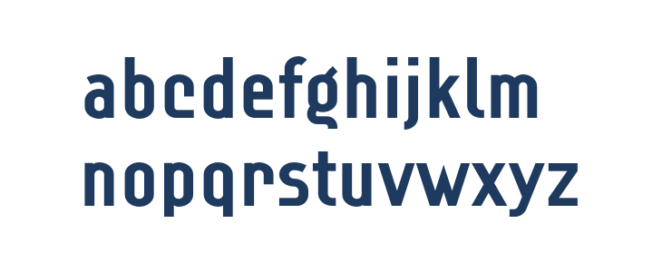 Lindau Bold Lowercase