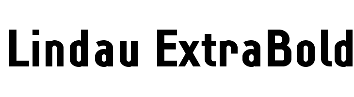 Lindau ExtraBold Font