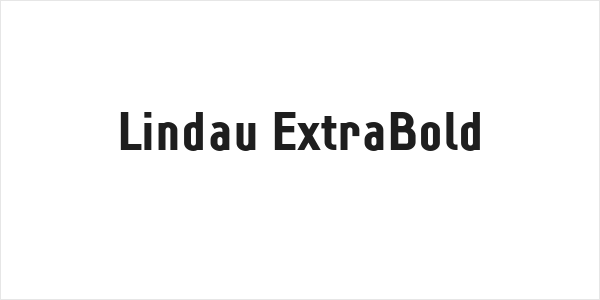 Lindau ExtraBold Logo