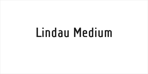 Lindau Medium Logo