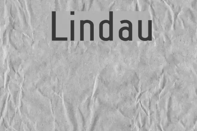 Lindau Font examples