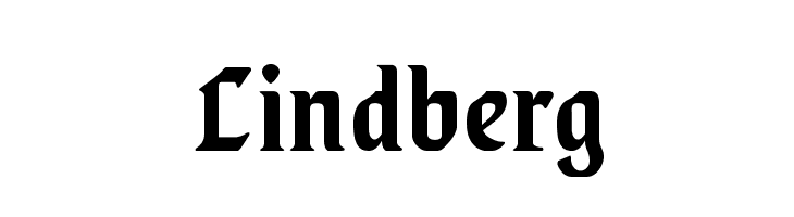 Lindberg  Free Fonts Download