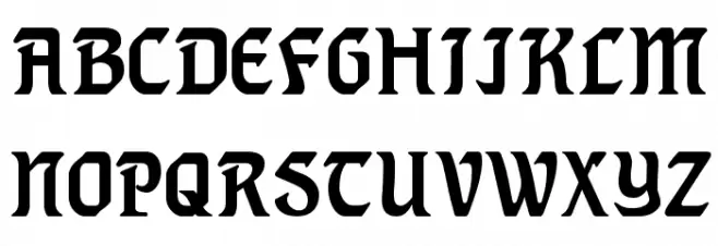 Lindberg Schriftart Groß