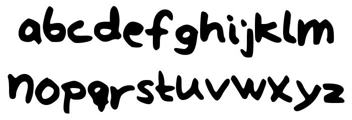 Lindberg_hand_and_symbols Font LOWERCASE
