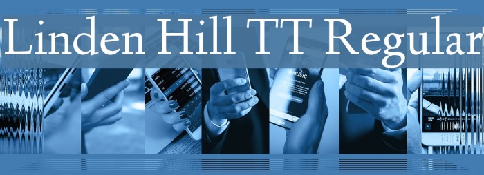 Linden Hill TT Regular Font examples