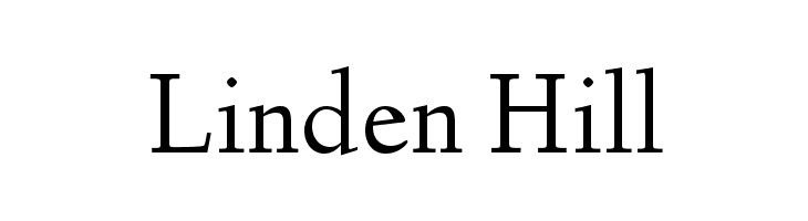 Linden Hill Font
