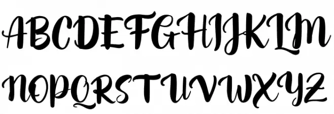 Lindsey FREE Font OTHER CHARS