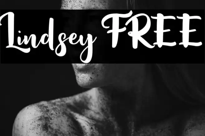Lindsey FREE Font examples