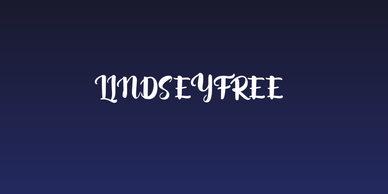 LindseyFREE Social Header