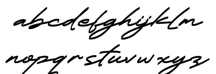 Lindstaye Font LOWERCASE