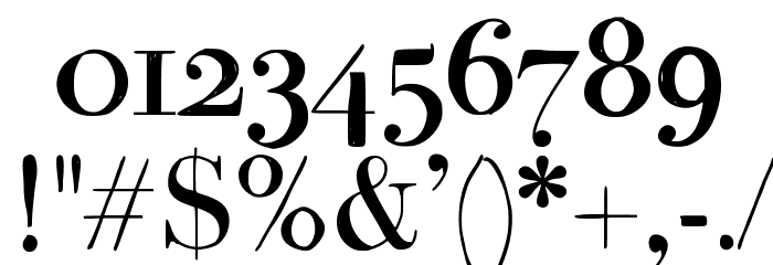 LindysDiner Font OTHER CHARS