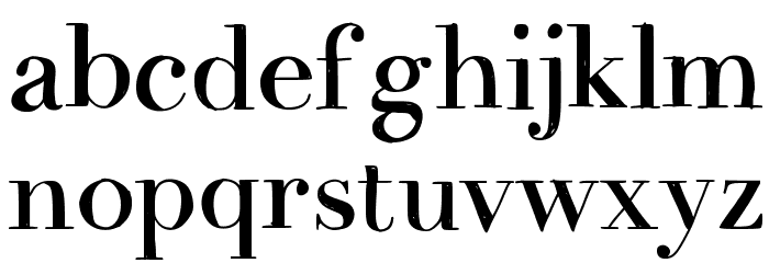 LindysDiner Font LOWERCASE