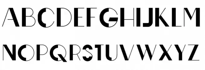 Line Bold Sans serif Fonte MAIÚSCULAS
