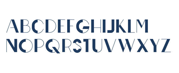 Line Bold Sans serif Lowercase