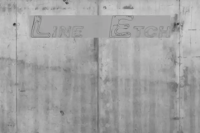 Line Etch Polices examples