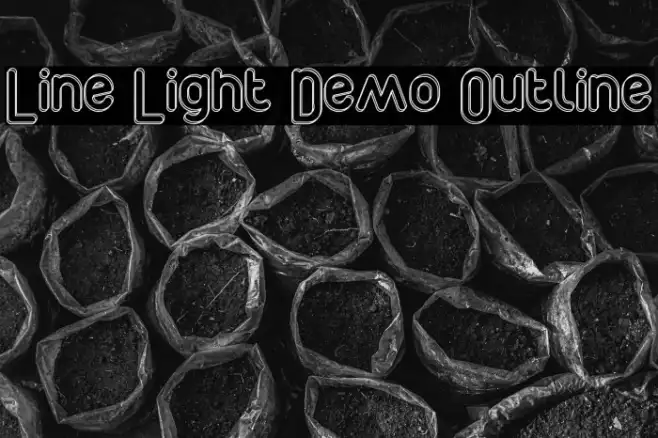 Line Light Demo Outline Example 3