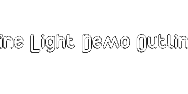 Line Light Demo Outline Logo