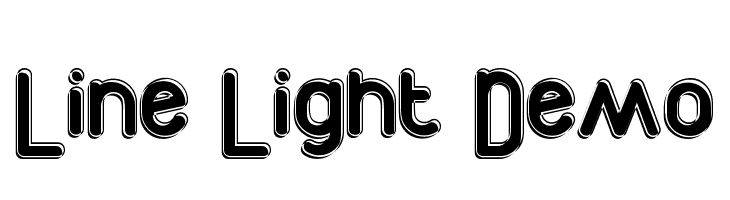 Line Light Demo  Descarca Fonturi Gratis