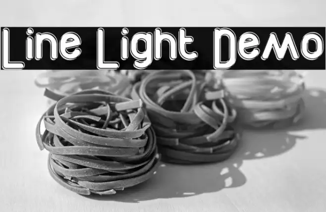 Line Light Demo Example 1