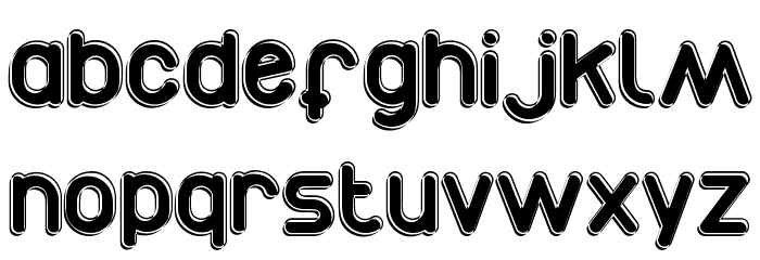Line Light Demo Font LOWERCASE