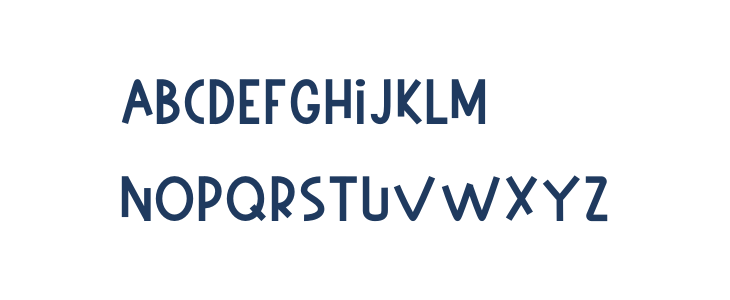 Line Love Display Uppercase