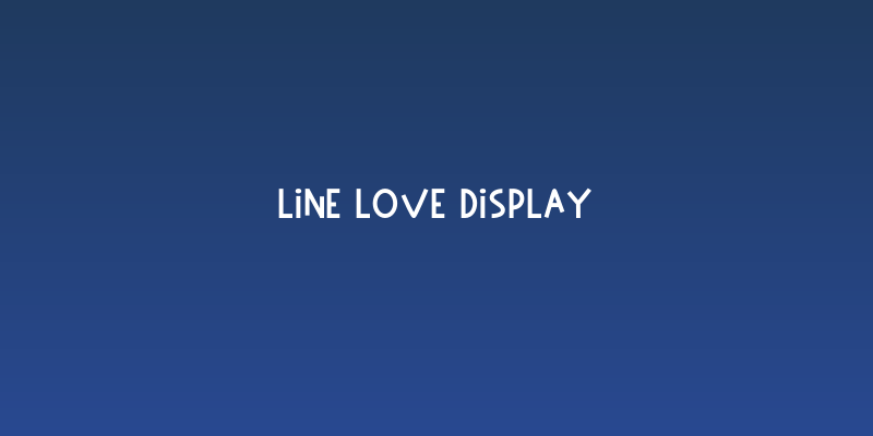 Line Love Display Social Header
