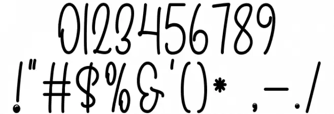 Line Love Caratteri ALTRI CARATTERI