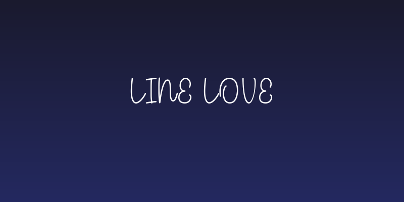 Line Love Social Header