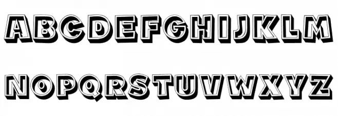 Line Regular Шрифта ВЕРХНИЙ