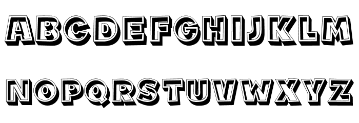 Line Regular Font LOWERCASE