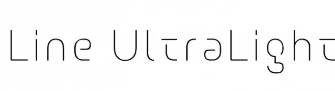 Line UltraLight  नि: शुल्क फ़ॉन्ट्स डाउनलोड